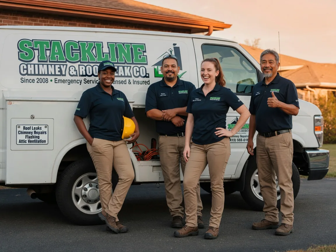 Chimney flashing repair company in Tickfaw, LA